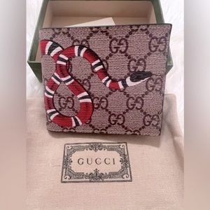 COPY - Gucci snake men wallet brand new